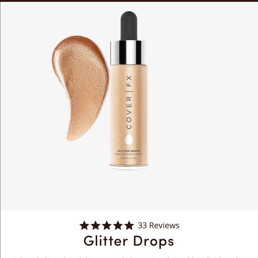COVER FX Glitter Drops - Nova